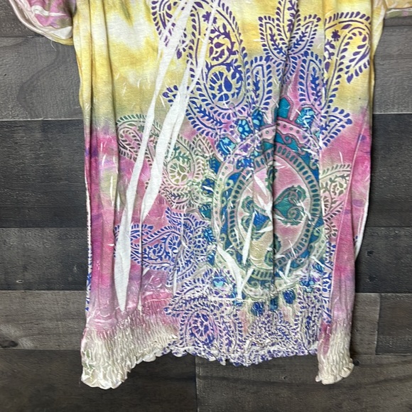 Cute Colorful Jessica Max Blouse - Picture 3 of 6